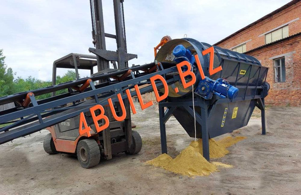 Барабанный грохот просеиватель, троммель, бутара, калибратор