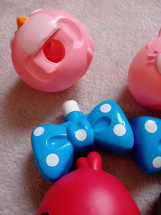 Figurki głowy 5 szt Angry Birds