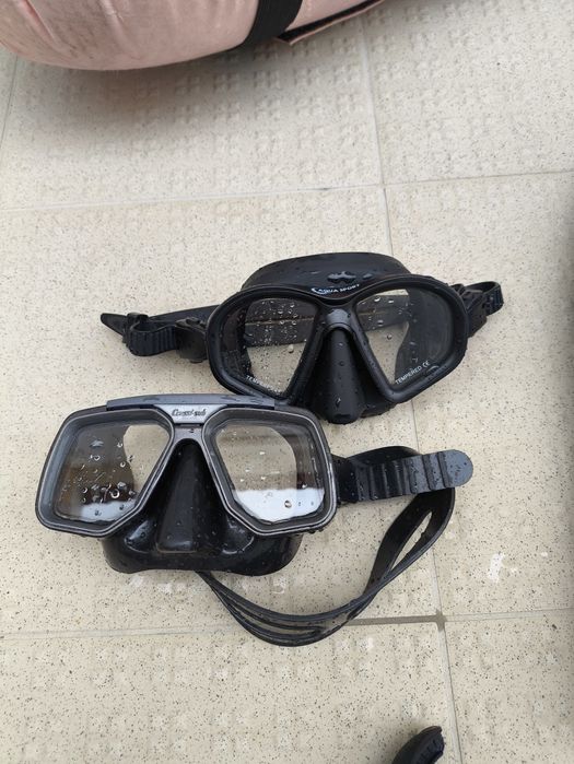 Conjunto de caça submarina