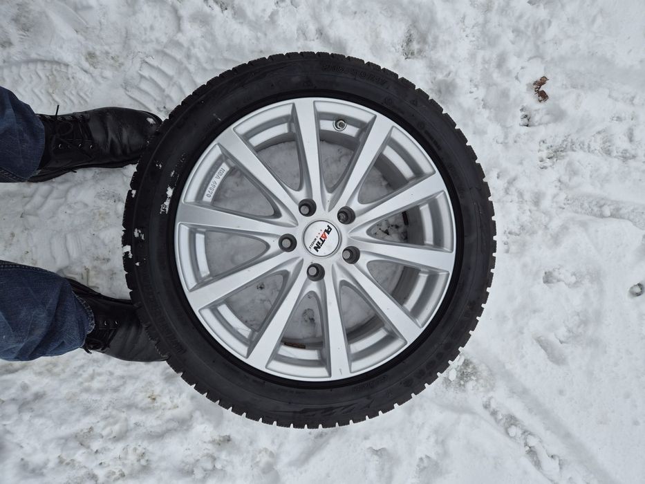 Felgi aluminiowe na oponach zimowych nr 17