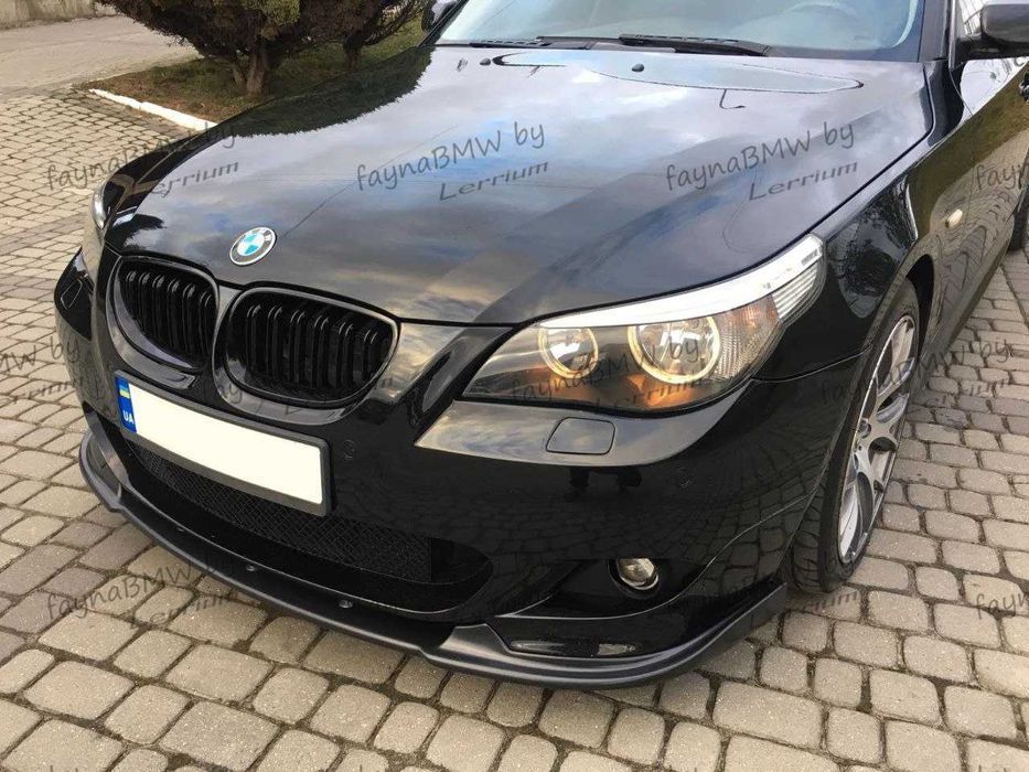 BMW E60 E61 губа Хаманн накладка передня для м тех м пакет БМВ Е60 Е61