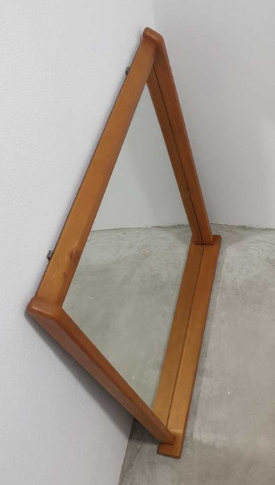 Espelho de Parede com Moldura em Madeira (97x90 cm) – Ótimo Estado