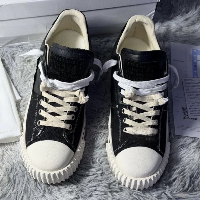 Кеды Maison margiela evolution black mm6 low