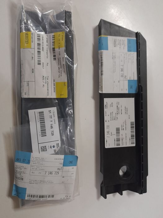 Protecção impactos soleira BMW