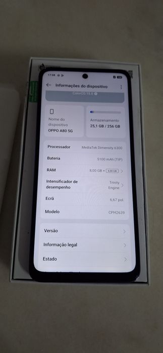 Troco/Vendo Oppo A80 5G 256G
