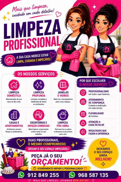 Serviços de limpezas