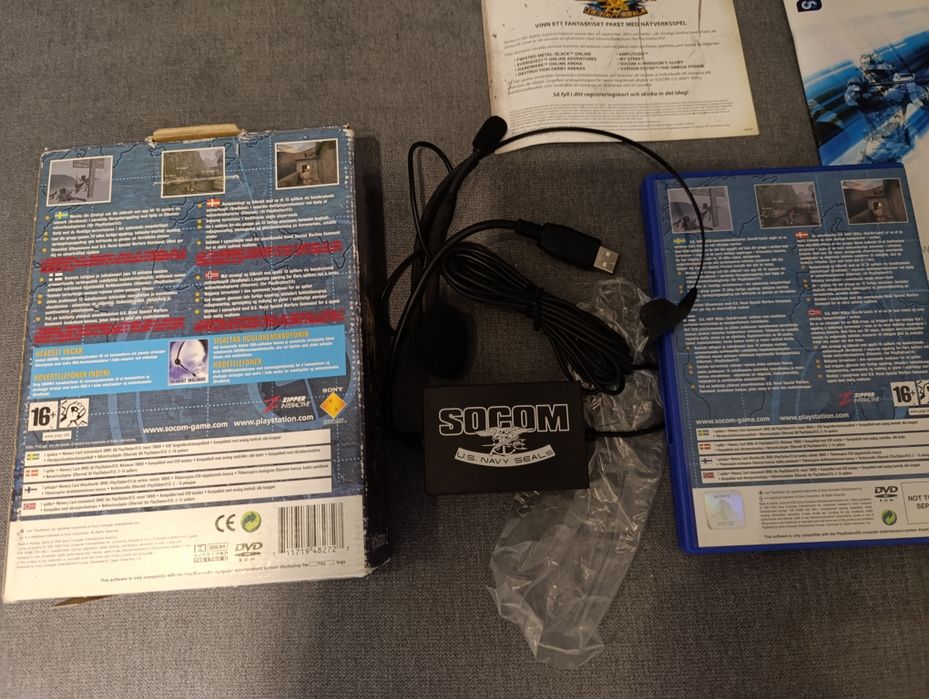 Socom U.S. Navy Seals PS2 Big Box