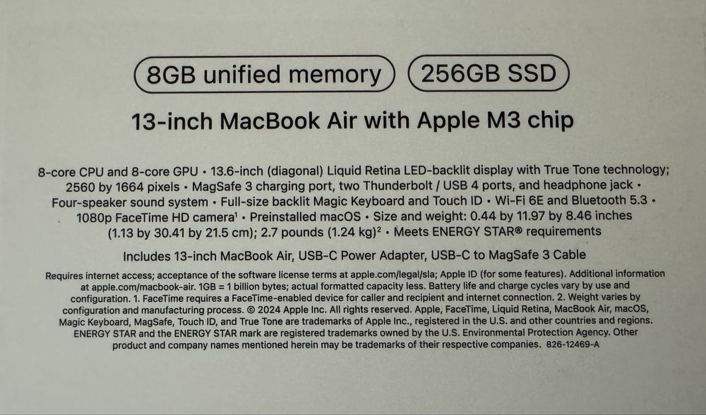 MacBook Air 13 m3