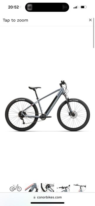 Bicicleta elétrica CONOR JAVA E-MTB 29"