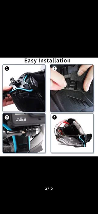 Suporte GoPro para capacete