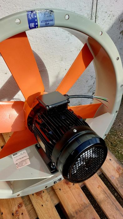 Ventilador extrator 32700 m3h cabines de pintura Ar fumos e Estufas