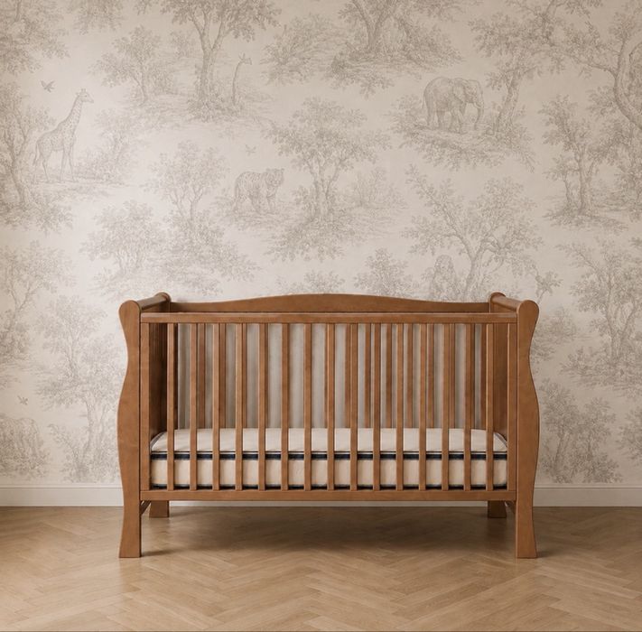 Łóżeczko dziecięce 3w1 Woodies Noble Cot Bed vintage 140×70