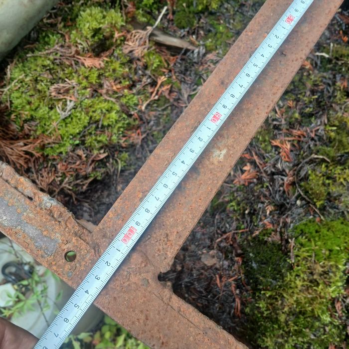 Zbiornik stalowy otwarty 2m x 1m x 0.3m