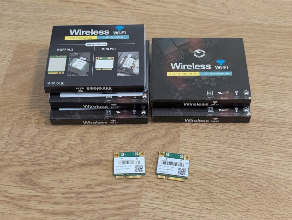 Wi-Fi адаптер для ноутбука AX3000ah (Intel AX200), a/b/g/n/ac/ax