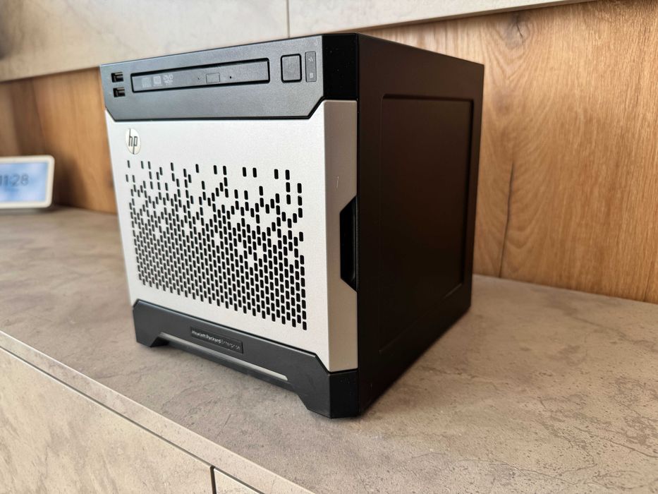 HP MicroServer Gen8, Xenon E31260L, 16GB RAM, iLo Adv -max wersja, NAS