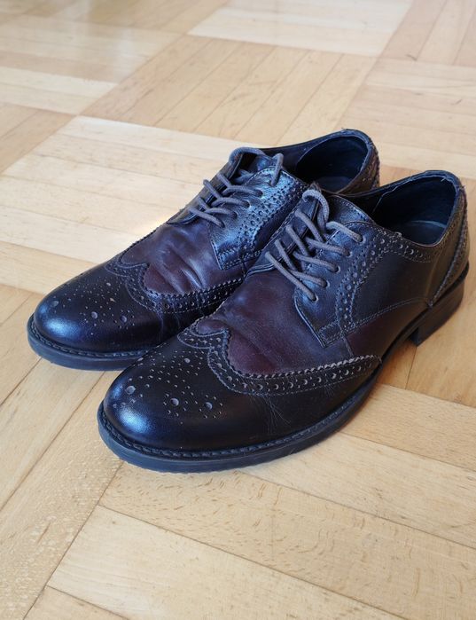 Buty Lasocki Oxford Derby brogsy 42