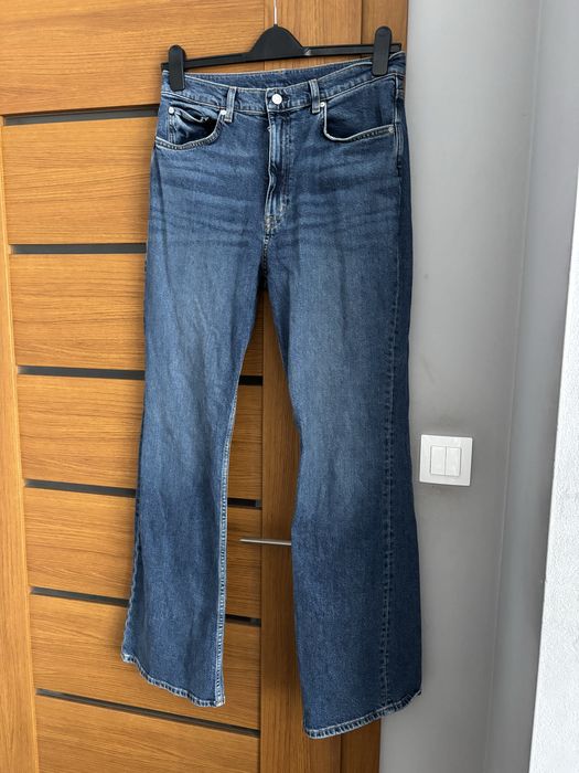 jeansy arket rain 79% organic cotton w33