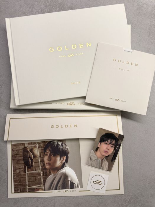 Офіційний альбом Jung Kook Golden Solid ver