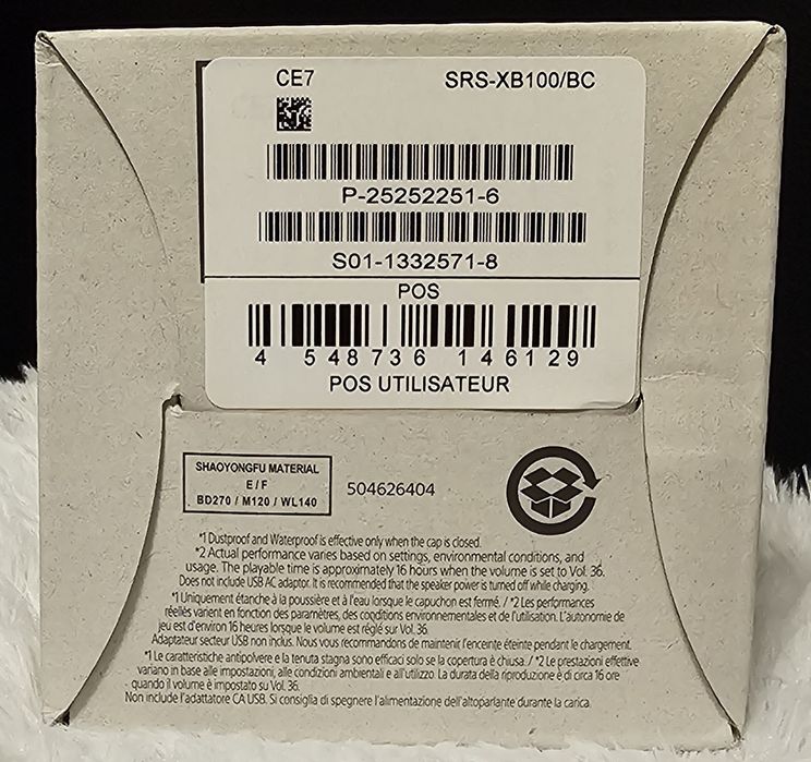 Głośnik bluetooth Sony XB100