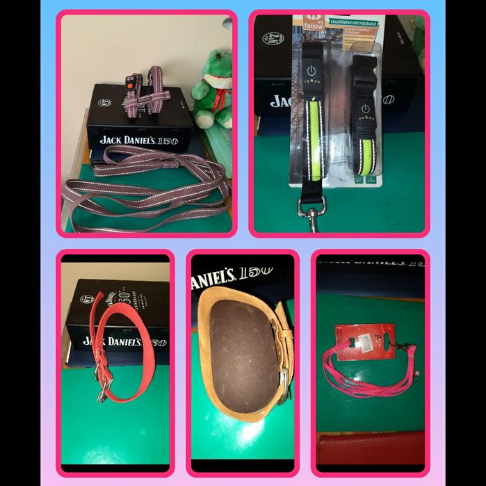 поводок/шлейка/жилетка/ошейник/набор"прогулочка"