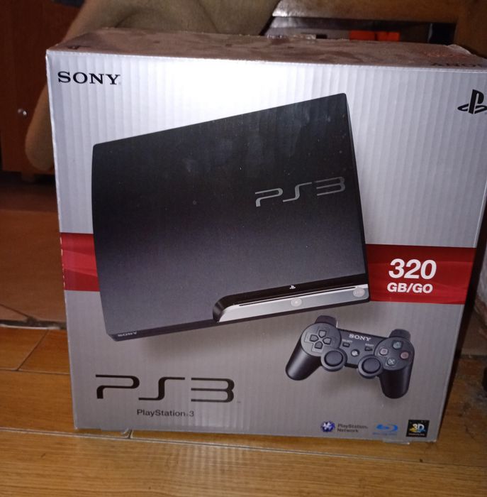 Konsola ps3 + 2 pady z grami