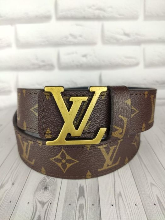 Кожаный женский ремень Louis Vuitton Луи Витон