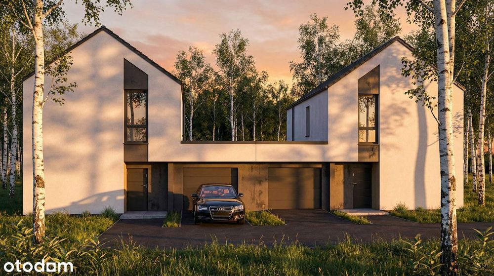 Nowoczesny dom pod Warszawą 112 m² | garaż | ogród 255 m²