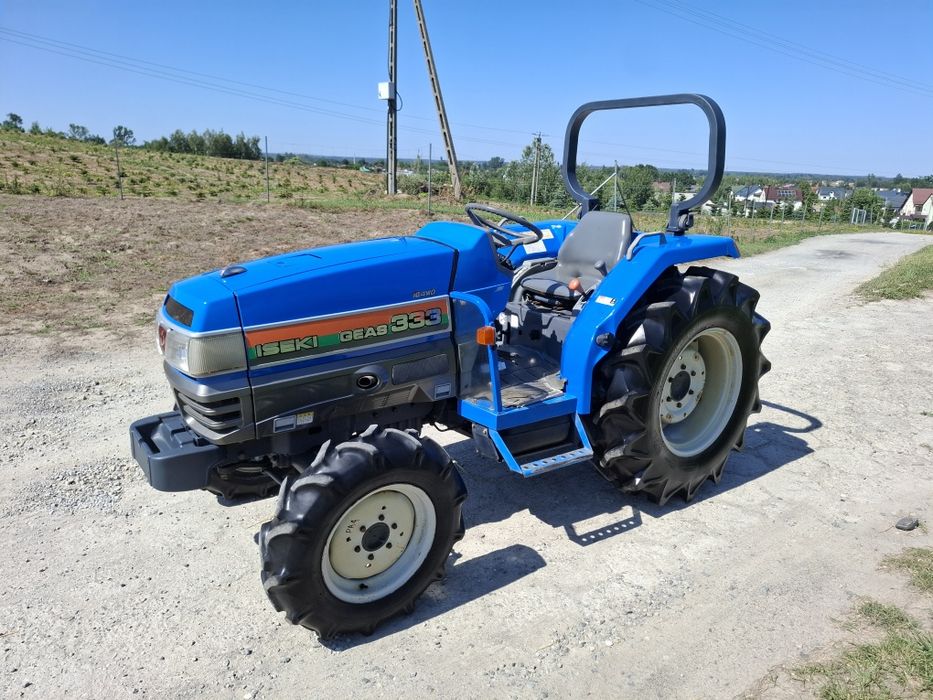 Traktorek japoński 4x4 Iseki Geas 333 wspomaganie rewers śliczny