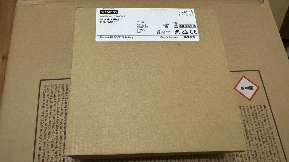 6ES7521-1BL00-0AB0 SIMATIC S7-1500 digital input module DI 32x24 V DC