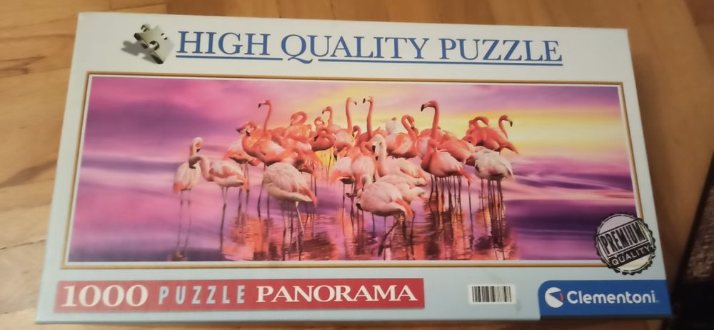 Puzzle 1000 elementów flamingi