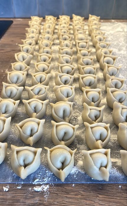 Domowe pierogi i uszka, ręcznie robione