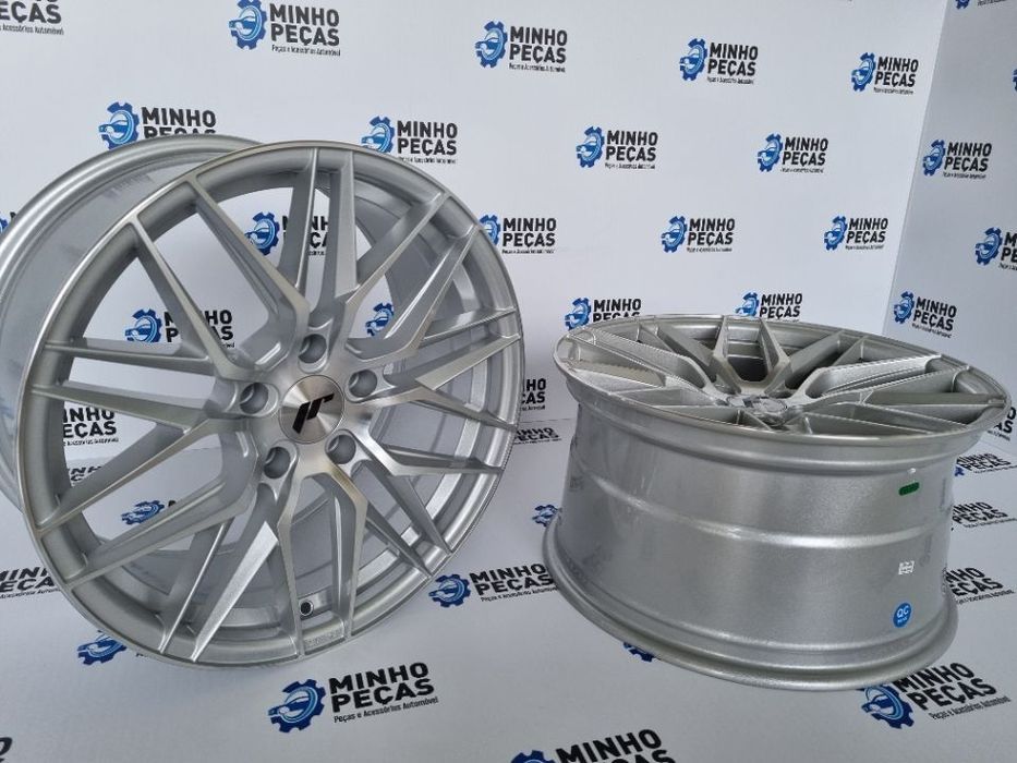 Jantes Japan Racing (JR28) em 18 Silver (5x120)