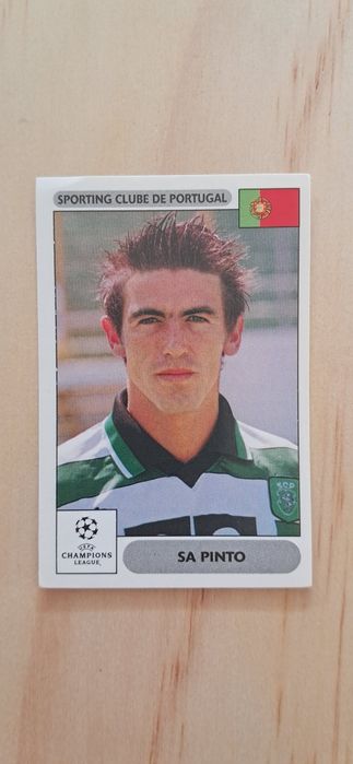 Cromo futebol de Sa Pinto(Uefa Champions League)da Panini