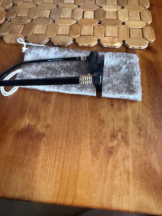 Okulary z filrem jak miumiu