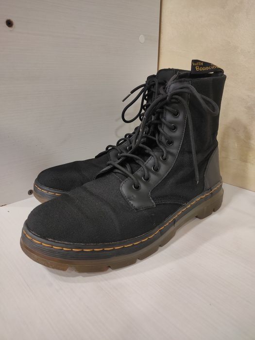 Dr. Martens Combs Tech – Black Nylon Доктор Мартенс