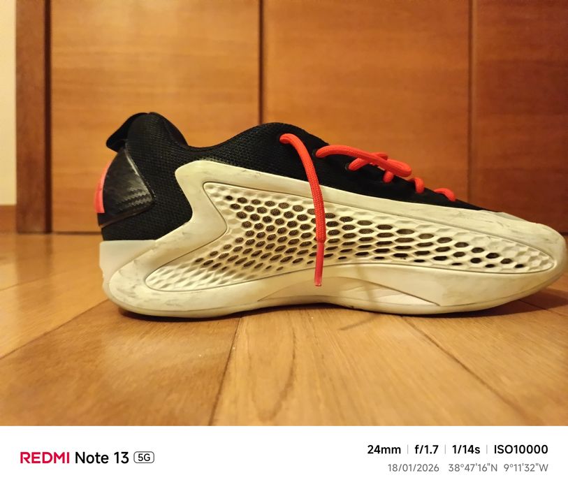 Tênis de basquetebol Anthony Edwards 1 low n.°  42 2/3