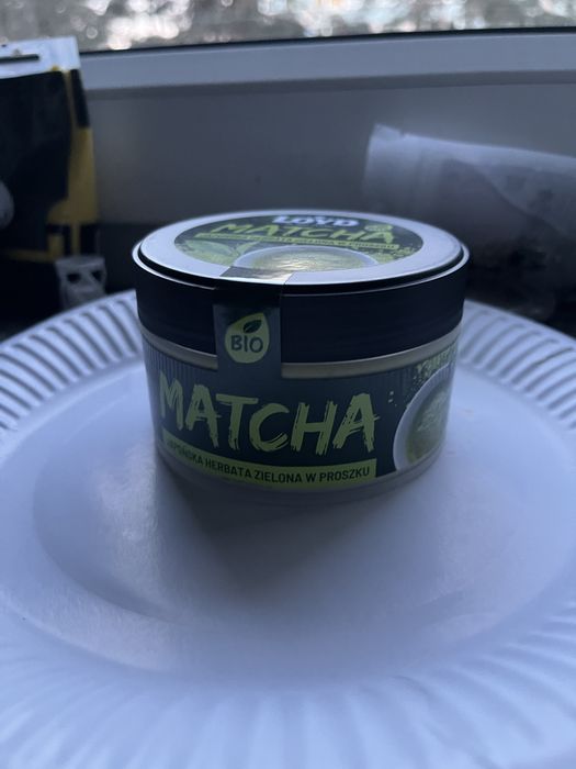 Matcha bio zielona herbata w proszku