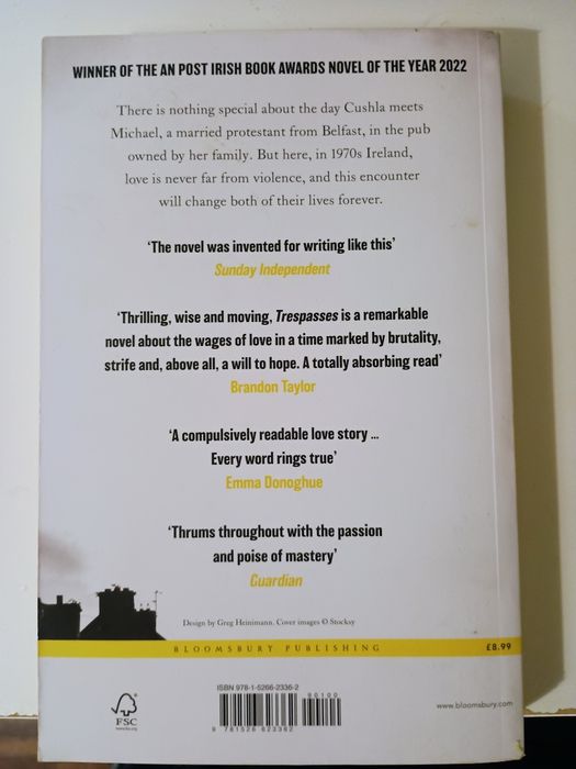 Trespasses  - Louise Kennedy (em inglês)