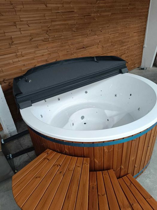 Akrylowa balia ogrodowa 200cm klasy premium jacuzzi promocja SlowSpa