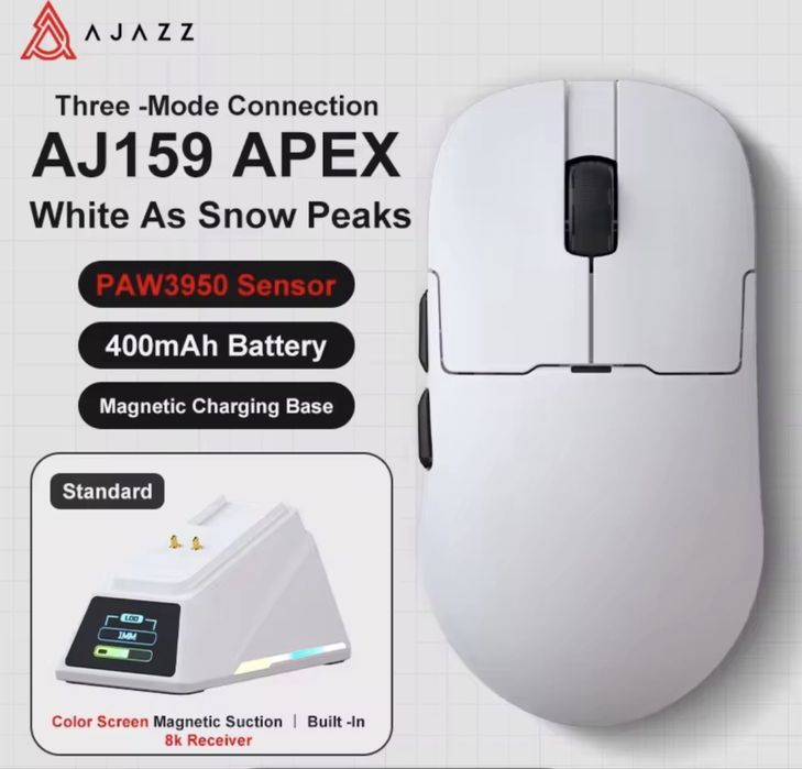 Нова Бездротова мишка AJAZZ AJ159 APEX