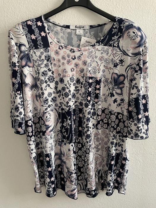 Komplet wiosna lato spódnica i bluzka XL