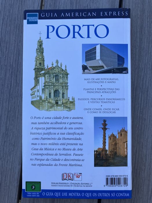 Guia viagem Porto da DK American Express