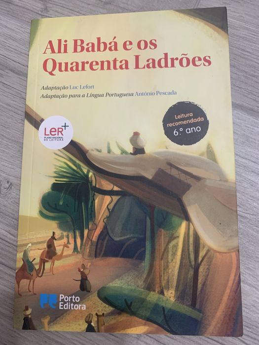 Livro Ali Babá e os Quarenta Ladrões