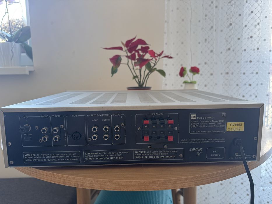 Wzmacniacz stereo Dual CV 1460 – vintage, klasa A, Made in Japan