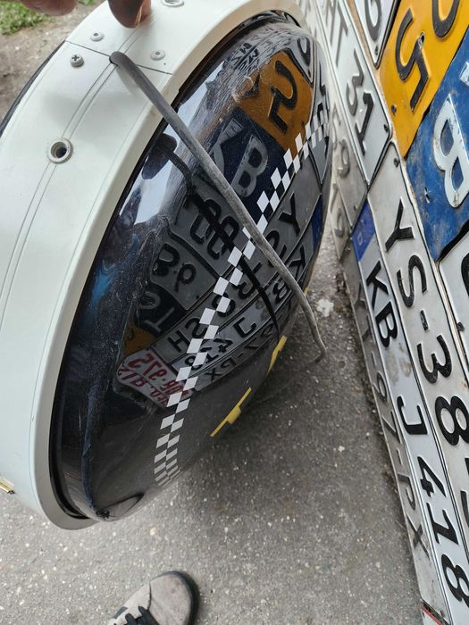 Neon reklama baner podswietlany taxi