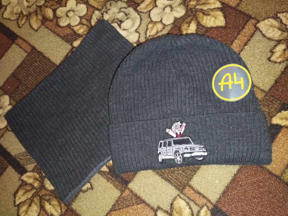 Шапка+хамут А4 52-54р