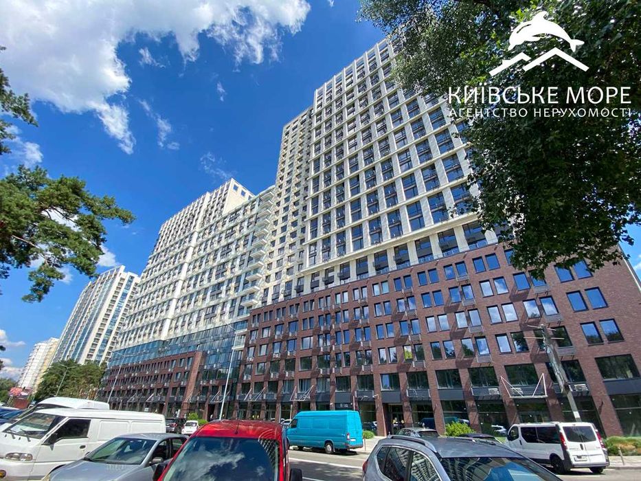 Без %, 1к квартира, 35 м2, ЖК Новий Автограф, Мстиславича 22А