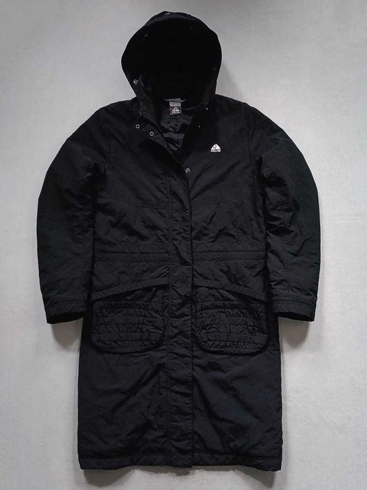 Nike ACG Women's Nylon Parka Jacket Vintage 00s - Black