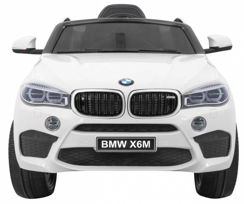 Autko na akumulator BMW X6M jeep dżip dla dzieci pojazd SUV pilot RC