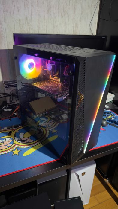 PC Gaming RGB GTX 1050ti 16GB RAM SSD Nvme 256GB